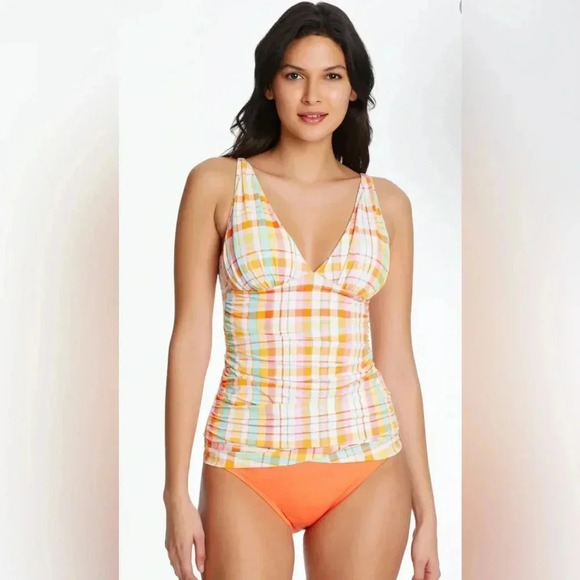 Bleu Rod Beattie Bleu Rod Beattie Over The Shoulder Tankini and Bikini Bottom - Picture 2 of 10